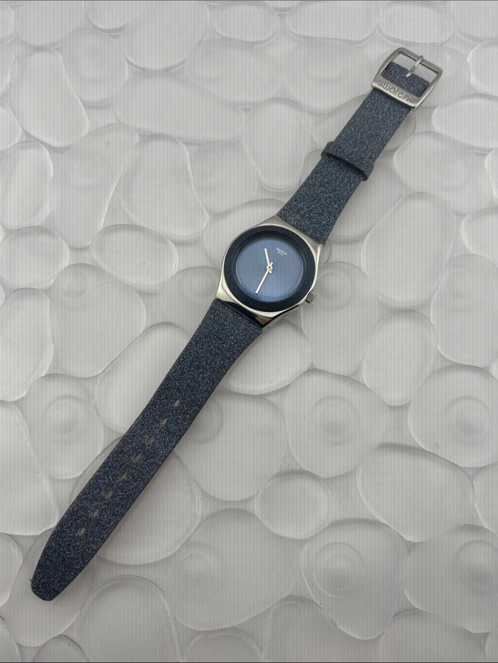 Swatch Watch - YLS221 - BLUE SPARKLE